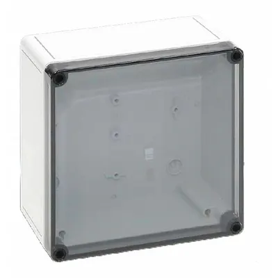 RITTAL Enclosure: Fiberglass Reinforced Polycarbonate, 7 in x 7 in x 4 in, NEMA 4X - Nonmetallic Enclosures