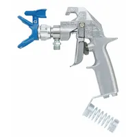 GRACO Airless Spray Gun: Airless, 1/4 in Air Inlet Size, Coatings, NPSM, Aluminum, 1.13 lb Wt (MPN 246468)