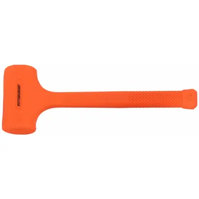 AMS 11677 Dead-Blow Hammer, 2 3/8 lb Head, 2 1/4 in Face, 14 in Overall Length - Standard Dead-Blow Hammers