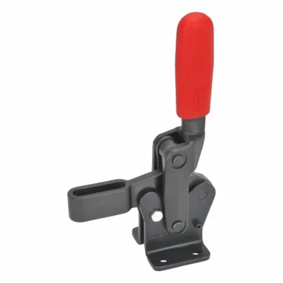 JW WINCO Vertical Acting Toggle Clamp: Vertical Handle, Flange Base Mounting, 66 mm Arm Lg - Standard Toggle Clamps