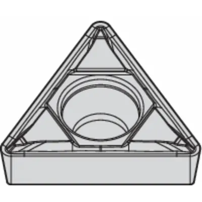 WIDIA Triangle Turning Insert: TCMT2152FP - Triangle (T) Indexable Turning Inserts