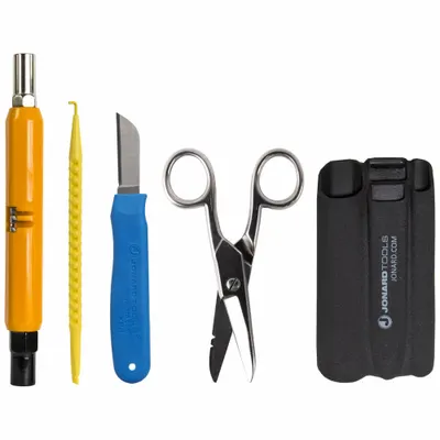 JONARD TOOLS Communications Tool Kit: 4 Total Pcs, Tool Pouch - Communications Tool Sets