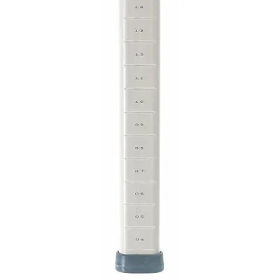 METRO MX27UP Shelving Post for Harsh Environment Antimicrobial - Posts for Harsh Environment Antimicrobial Plastic Shelving