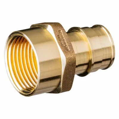 ZURN QEUFC44GX Expansion Brass Barbed Tube Fitting - Expansion Brass Barbed Tube Fittings