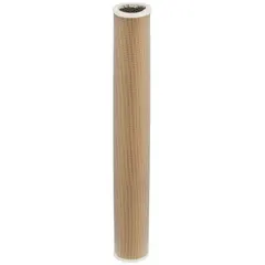 Replacement filter element for compressed air systems. Constructed with cellulose media for 3-micron particulate filtration. Used in industrial pneumatic circuits and process air lines to remove solid contaminants and protect downstream equipment.