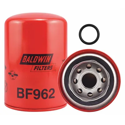 BALDWIN FILTERS Fuel Filter: Spin-On, 3 11/16 in Outside Dia, 15/16"-16 Thread Size - Spin-On Fuel Filters