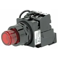 SIEMENS Illuminated Push Button: Illuminated, Extended Profile, Non-Metallic, 30 mm, 1NO/1NC (MPN US2:52BT6G2AB)