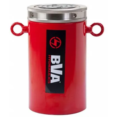BVA HYDRAULICS Lock Nut Hydraulic Rams: 150 ton Nominal Capacity, 10 in Nominal Stroke Lg - General Purpose Lock Nut Rams
