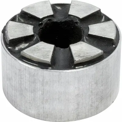 MAG-MATE Alnico Magnet: Encased, 0.78 in Thick - Cylindrical Alnico Magnets