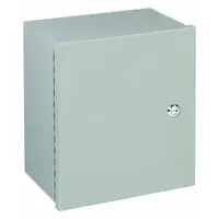 WIEGMANN Enclosure: Steel, 14 in x 12 in x 8 in, NEMA 1, Solid Cover, Hinged, Painted (MPN N1C121408)