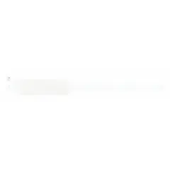 Plastic security wristband in white, 11 3/4 in overall length and 1 5/8 in overall width. Pack of 500. Blank surface for custom labeling with markers or printers. Used for temporary identification and access control in events, hospitals, and industrial facilities.