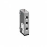 AVENTICS Manual Air Control Valve: Plunger, Five-Way / Two-Position, Stainless Steel, 1/8 in BSPP (MPN 0820403019)