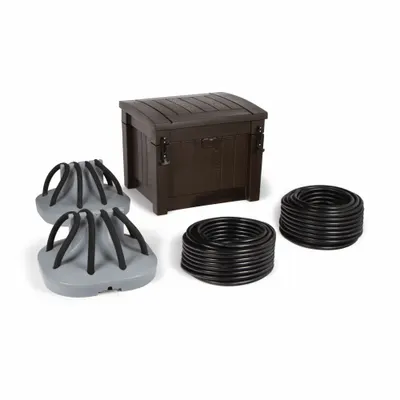 ATLANTIC Deep Pond Aeration System, Two Diffusers: Tube, Max Air Flow 130 lpm - Diffuser Systems