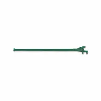 Fork and nipping bar with claw-end configuration, 68-inch overall length. Used for rail alignment and positioning tasks requiring leverage and extended reach in track maintenance applications