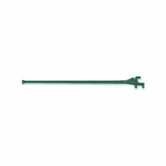 Fork and nipping bar with claw-end configuration, 68-inch overall length. Used for rail alignment and positioning tasks requiring leverage and extended reach in track maintenance applications.