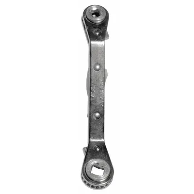 ROBINAIR 4-in-1 Ratcheting Box End Wrench - SAE, 4-in-1, 4-Point, Ratcheting Box End Wrenches