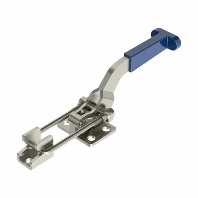 JERGENS Latching Toggle Clamp: Horizontal, Auto Latch Release Latch Release - Horizontal U-Latch Toggle Clamps