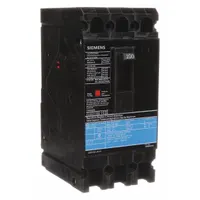 SIEMENS Molded Case Circuit Breaker: 100 A Amps, 10kA at 240V AC, Fixed, Load Side Lug, ABC, ED2 (MPN ED23B100)