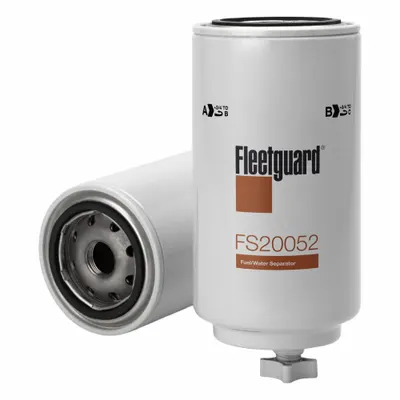 FLEETGUARD Fuel Filter: Spin-On, 7 15/16 in Overall Lg, 3 11/16 in Outside Dia - Spin-On Fuel/Water Separators
