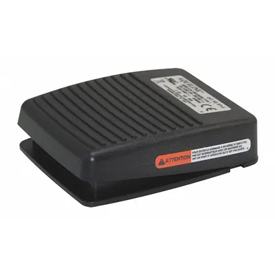 LINEMASTER Foot Switch: Atlas Series, 1 Pedals, Maintained - Single-Pedal Foot Switches
