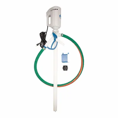 FINISH THOMPSON Centrifugal Electric Drum Pump, 1 hp, 115 V AC, 40 gpm, PVDF - Centrifugal Electric Drum Pumps