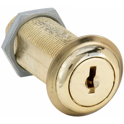 COMPX NATIONAL Cam Lock: Std Keyed Cam Lock, Keyed Different, Zinc Die-Cast - Keyed Cam Locks