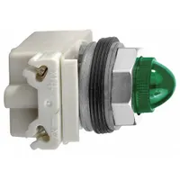 SCHNEIDER ELECTRIC Pilot Light: 30 mm Panel Mounting Size, Red, Incandescent, 9001K Series (MPN 9001KP5R31)