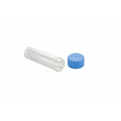 APPROVED VENDOR 7 mL Polypropylene Transport Vial with Lavender Cap, Natural, 17 mm Neck