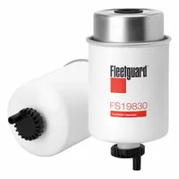 FLEETGUARD Automotive Fuel Filter: 10 13/16 in Overall Lg, 3 5/16 in Outside Dia, BF7784D, FS19830
