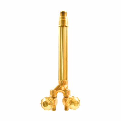 UNIWELD Cutting Attachment: 8 in Lg, 90° Head - Victor-Style Cutting Attachments
