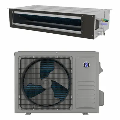FRIEDRICH Mini-Split Air Handler/Condenser: 4,300 BtuH to 14,500 BtuH - Ceiling-Mount or Ducted Cassette Air Handler Mini-Split Systems