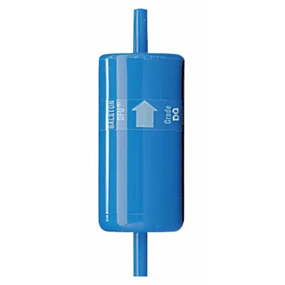 PARKER Compressed Air Filter: Polyvinylidene Fluoride, 1/4 in Tube, 0.01 micron - Disposable Compressed Air Filters