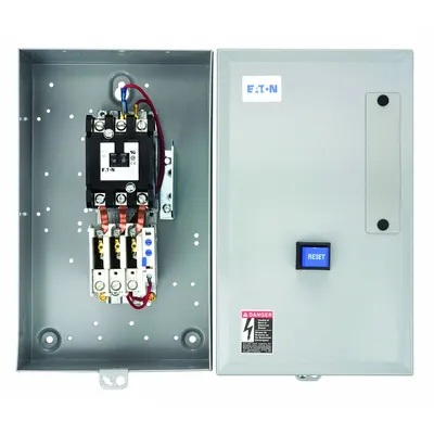 EATON Definite Purpose Magnetic Motor Starter: Non-Reversing, 3 Poles, 60 A - Enclosed Non-Reversing Starters with Thermal Overloads