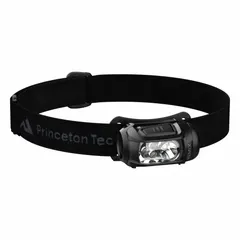 Hands-free headlamp with 300 lumens maximum brightness, 46-meter beam distance, and 43-hour run time. Powered by 3 AAA batteries. Suitable for close-quarters work, inspection, and tasks requiring UV light for leak detection or fluorescent dye tracing.