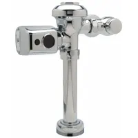 ZURN Automatic Flush Valve: ZER, 1.28 gpf Gallons per Flush, Battery, 11 1/2 in Rough-In, Exposed (MPN ZER6000AV-HET.0001)