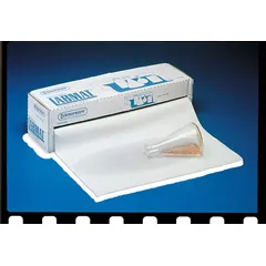 This white polyethylene bench liner provides a protective layer for laboratory and industrial work surfaces. It measures 50 feet in length and 20 inches in width, with a polyethylene backing. Use it to shield benches from spills, stains, and minor chemical contact.