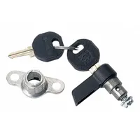 HOFFMAN Knob Latch: Latch with Key to Replace Quarter Turn Latch, Steel (MPN LLKWK)