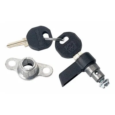 HOFFMAN Knob Latch: Latch with Key to Replace Quarter Turn Latch - Electrical Enclosure Accessories & Replacement Parts