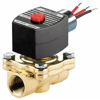 REDHAT Solenoid Valve: 2-Way, Normally Closed, 1 in Pipe Size, 110V AC/120V AC, High Flow, FKM Seal (MPN EF8210G004V)