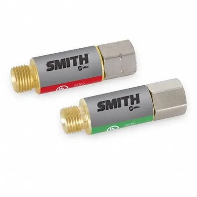 SMITH EQUIPMENT Flashback Arrestor, CGA 023 (Fuel), 9/16"-18 - Flashback Arrestors
