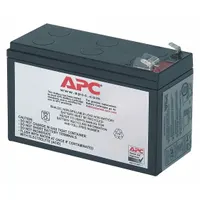APC BY SCHNEIDER ELECTRIC UPS Replacement Battery: 120 V DC Volt, Detachable Cable (MPN APCRBC143)