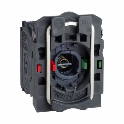 SCHNEIDER Lamp Module and Contact Block: 22 mm Panel Mounting Size, 1NO/1NC - Contact & Light Block Assemblies