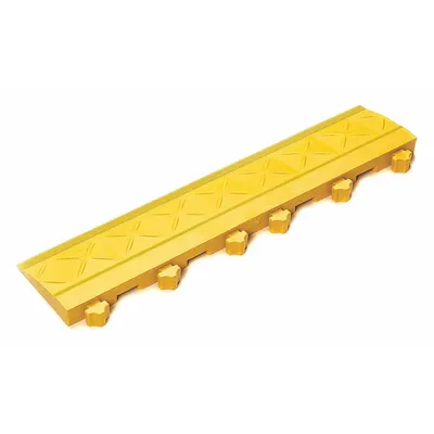 ERGO ADVANTAGE SAFE-FLEX Ramp Edge: Ramp Edge, 4 in x 18 in, ERGO ADVANTAGE SAFE-FLEX Safe-Flex Floor System - Ergo Advantage Safe-Flex Interlocking Mat System