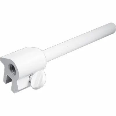 PRIME-LINE Window Lock: Clamp Lock with Bar, Handle Included, Non-Handed, 1 1/8 in Overall Lg - Sliding Window Locks