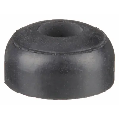 OEM APPROVED VENDOR Bumper Door Stop, 3/4 in Wd, 3/8 in Overall Ht, Black - Standard Door Stops