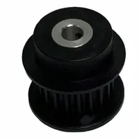 DAYTON Timing Pulley: Modified Curvilinear, Fixed, For GT Timing Belt Section, For 9 mm Belt Wd (MPN 36-3P09MDFA6)