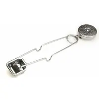 Key Reel: Stainless Steel, 24 in Key Retractor Extended Lg (MPN 0005-005)