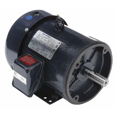 MARATHON MOTORS General Purpose Motor: C-Face/Rigid Base Mount, Totally Enclosed Fan Cooled - C-Face with Rigid Base 3-Phase General Purpose AC Motors
