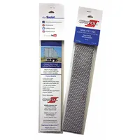 Reflective Tape: Construction/Emergency Vehicles/Trucks and Trailers, White, 2 in Wd, 12 in Lg, 5 PK (MPN 19568)