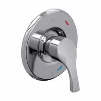 CFG Tub and Shower Valve Trim: Compatible Product Type 45311, Circle Trim Plate, Stainless Steel (MPN T58911)